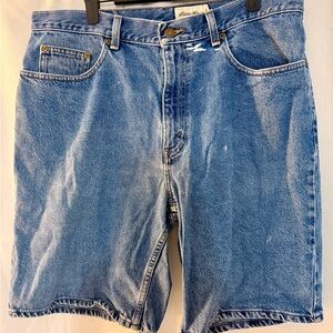 Eddie Bauer Classic Blue Jean Shorts W36